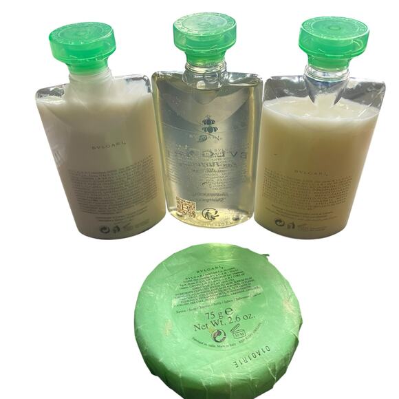 BVLGARI au thé Vert (Green Tea) Lotion Shampoo, Conditioner and Soap Bundle NEW - Picture 5 of 5